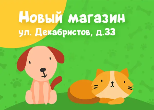 Новый магазин на улице Декабристов, 33