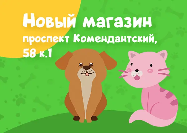 Новый магазин на Комендантском проспекте, 58 к.1