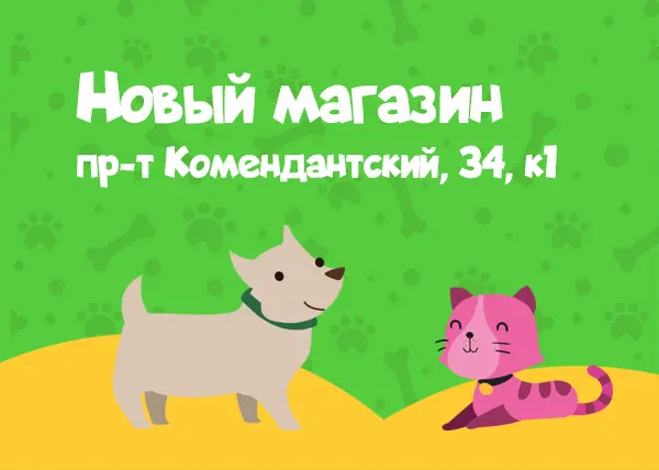 Новый магазин на Комендантском проспекте, 34 к.1