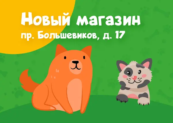 Новый магазин на улице Большевиков,17