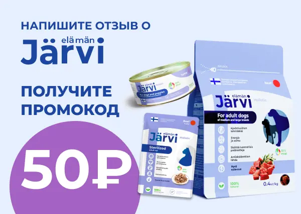 Дарим промокод за отзыв о продукте Jarvi