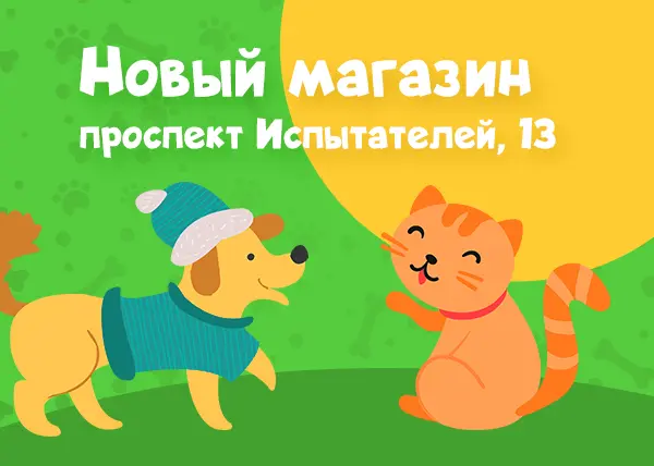 Новый магазин на проспекте Испытателей, 13
