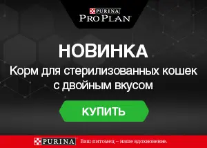 Новинка от Purina Pro Plan: корм для стерилизованных кошек с двойным вкусом!