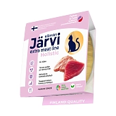 Jarvi Extra meat line мясные волокна из индейки и тунца в желе для кошек и котят
