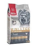 Blitz Classic Adult Mini & Toy сухой корм для взрослых собак мелких и миниатюрных пород