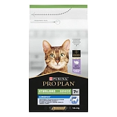 Pro Plan Sterilised Senior 7+ для кастрированных котов и стерилизованных кошек старше 7 лет