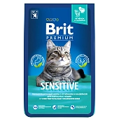 Brit Premium Cat Sensitive для взрослых кошек с чувствительным пищеварением