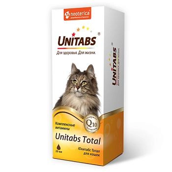 Unitabs Total раствор для приема внутрь для кошек